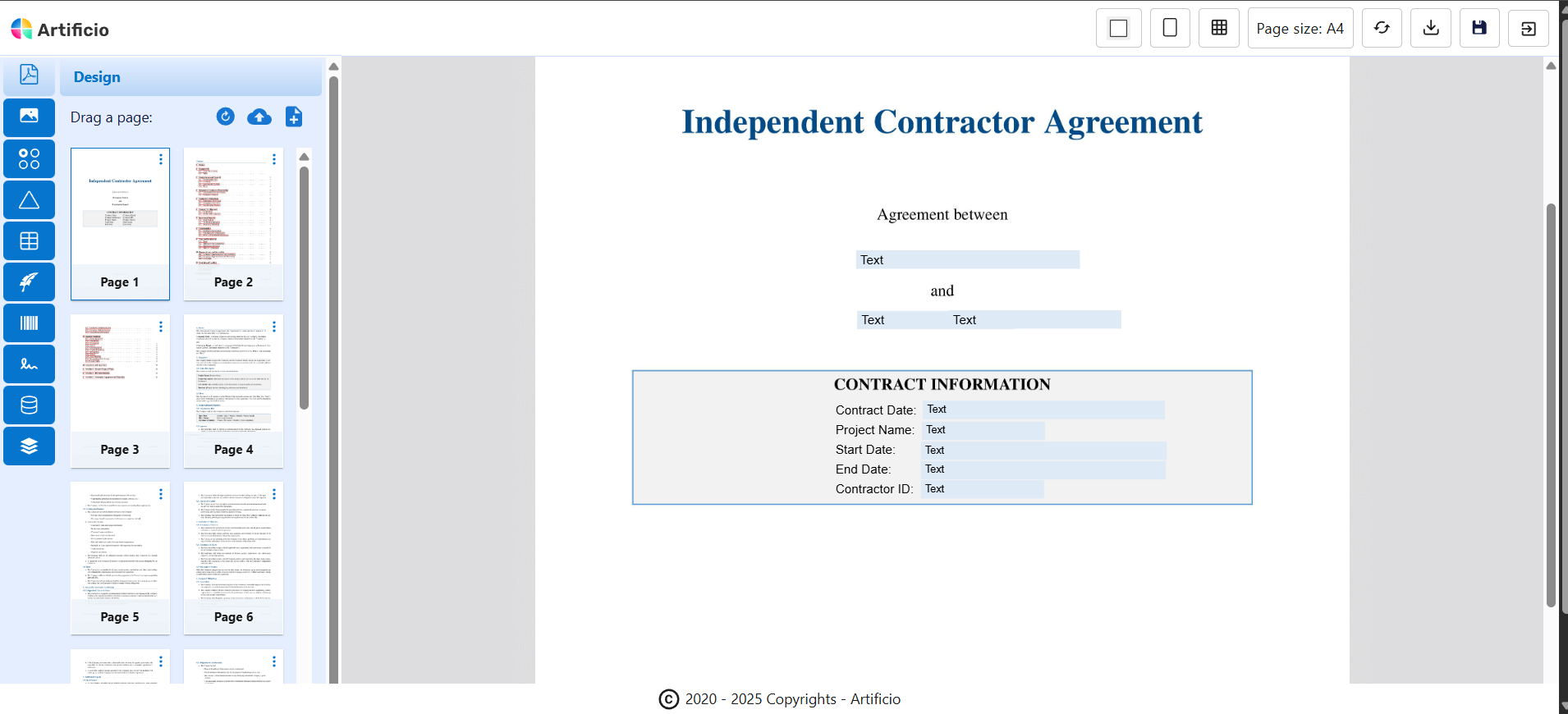 Generate New PDF Documents Generate New PDF Documents