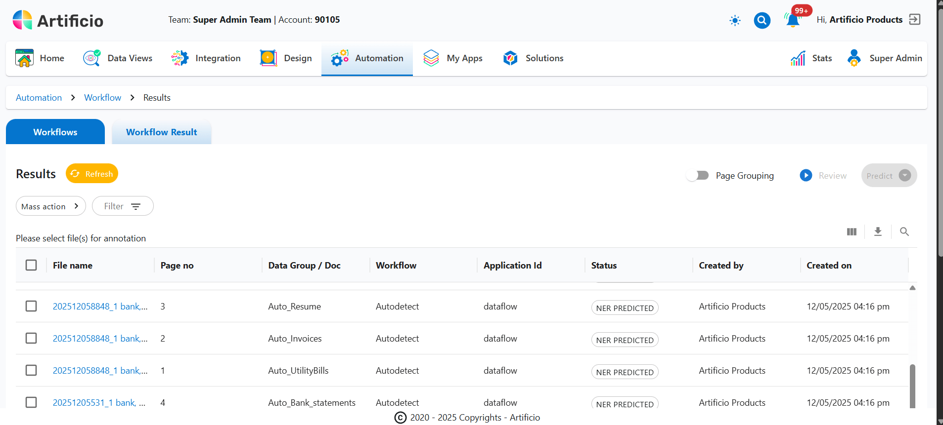 Automated Document Classification Automated Document Classification