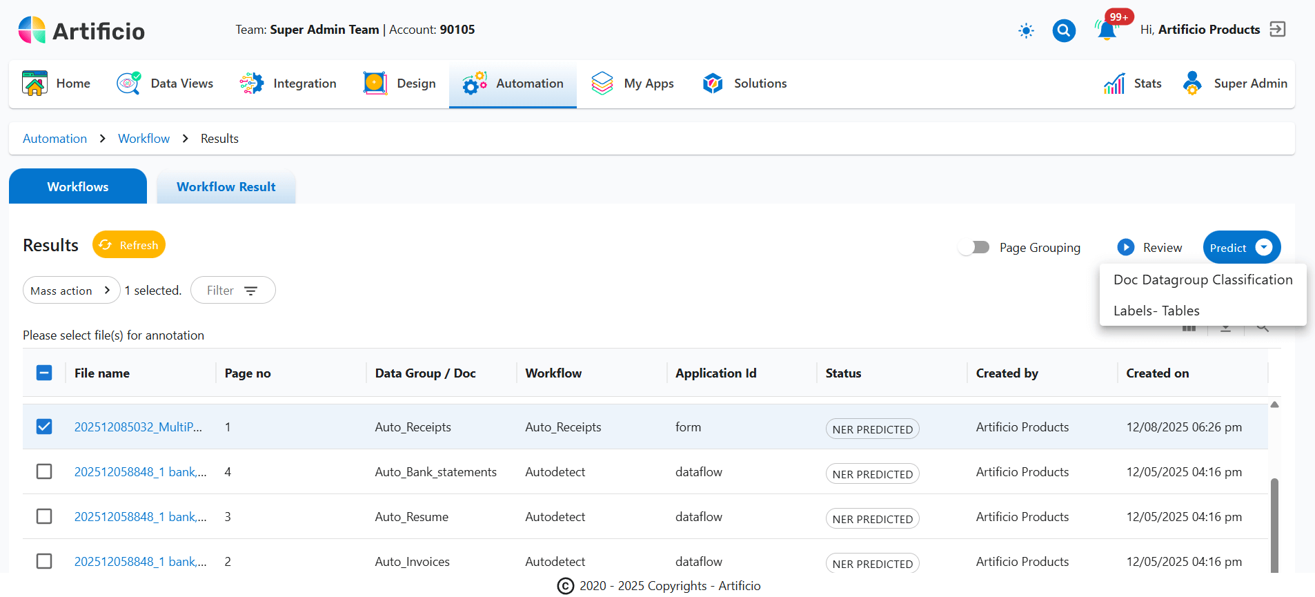 Predictive Classification Predictive Classification