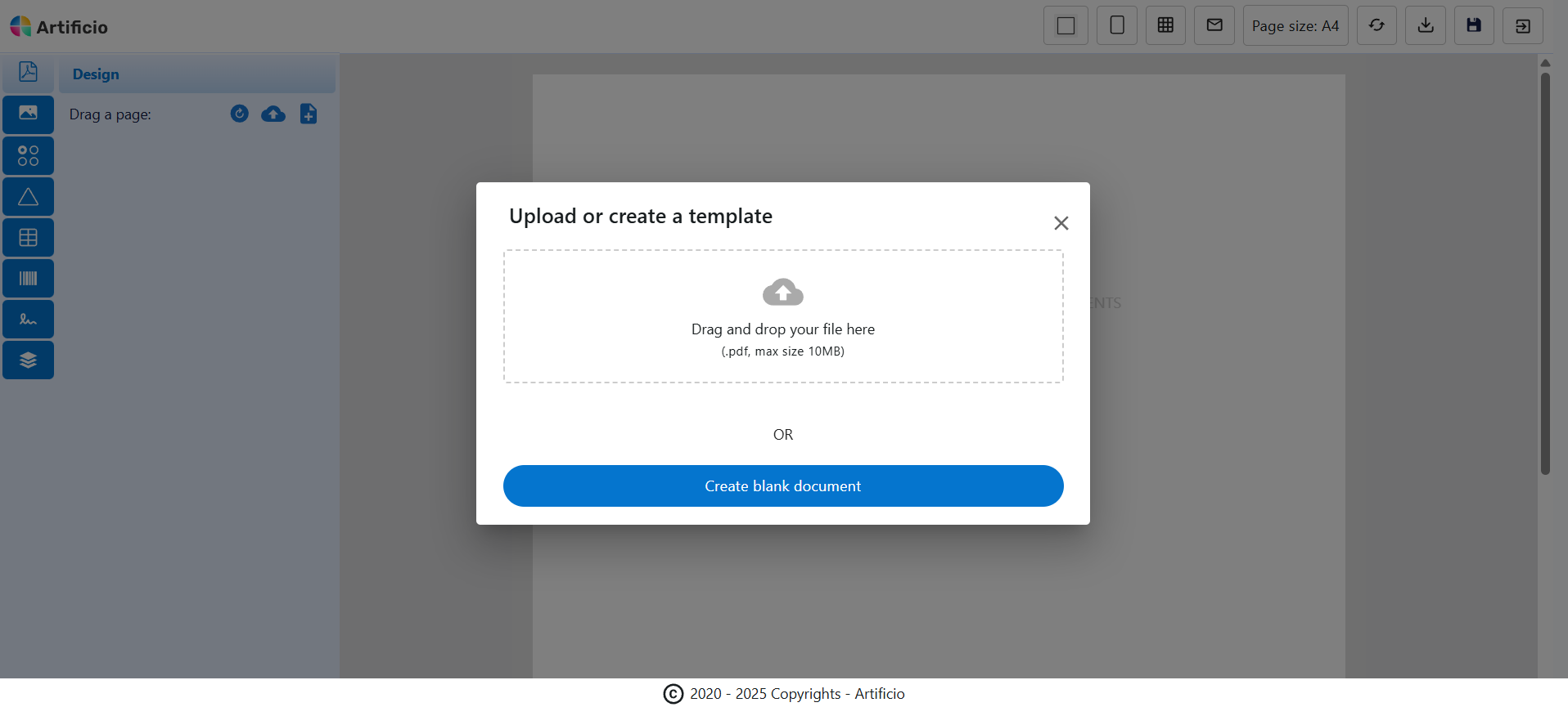 Blank Page Design Blank Page Design