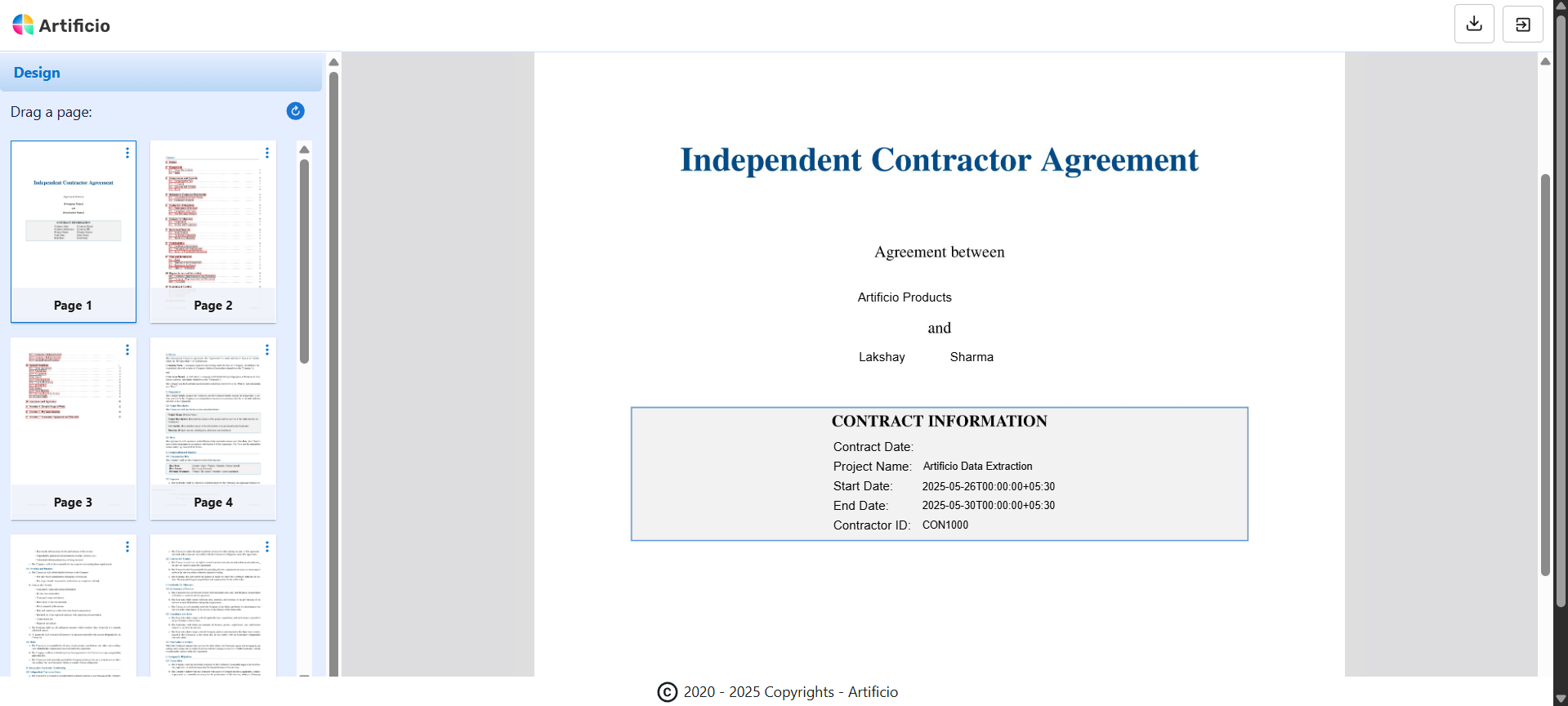 Seamless PDF Auto-Filling Seamless PDF Auto-Filling