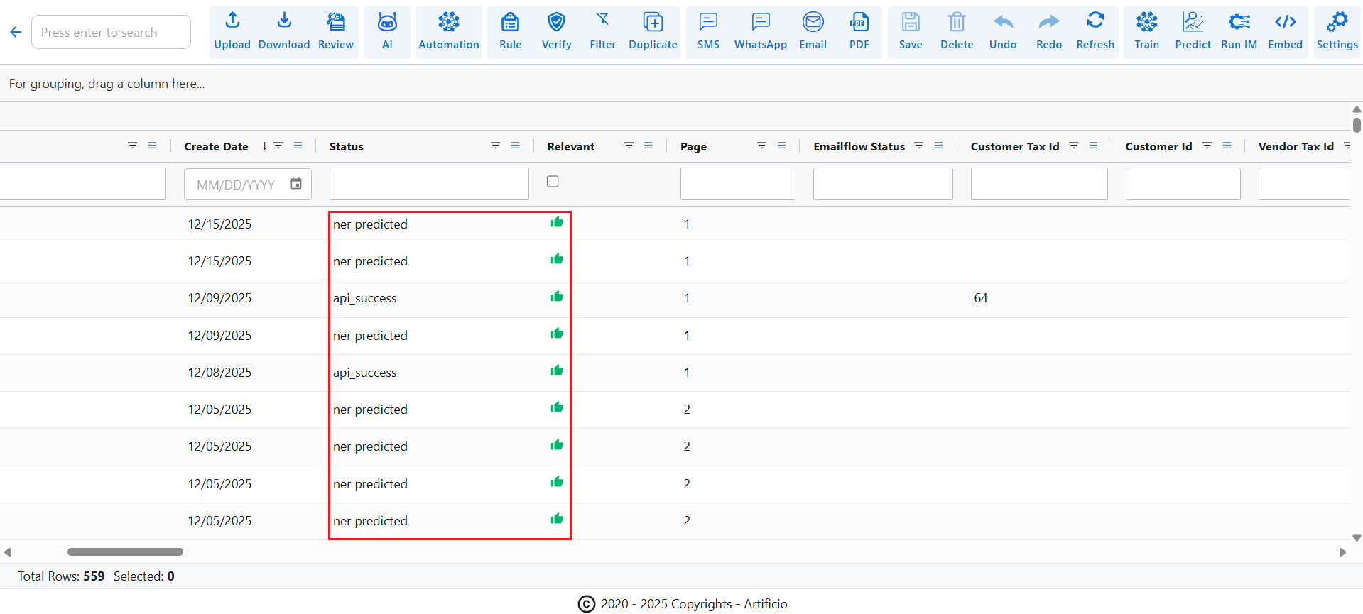 Accuracy Improvement Accuracy Improvement