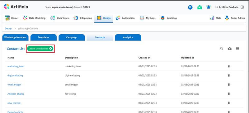 Contact Segmentation Contact Segmentation